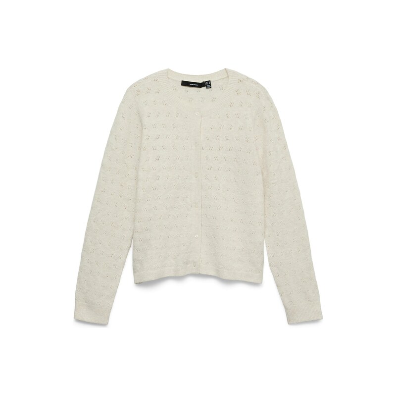 VERO MODA Kardigan VMDOFFY krémová 115594140