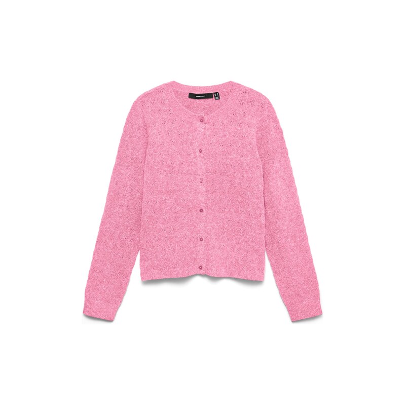 VERO MODA Kardigan VMDOFFY růžová 115594142