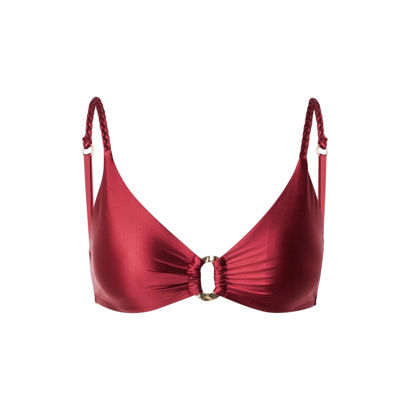 Hunkemöller Horní díl plavek Bari karmínově červené 115594310
