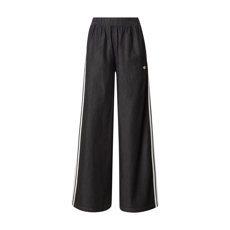 ADIDAS ORIGINALS Džíny černá džínovina / bílá