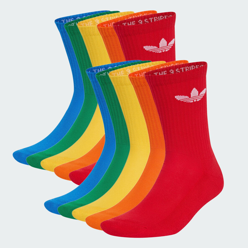 Adidas PONOŽKY TREFOIL – 10 párů