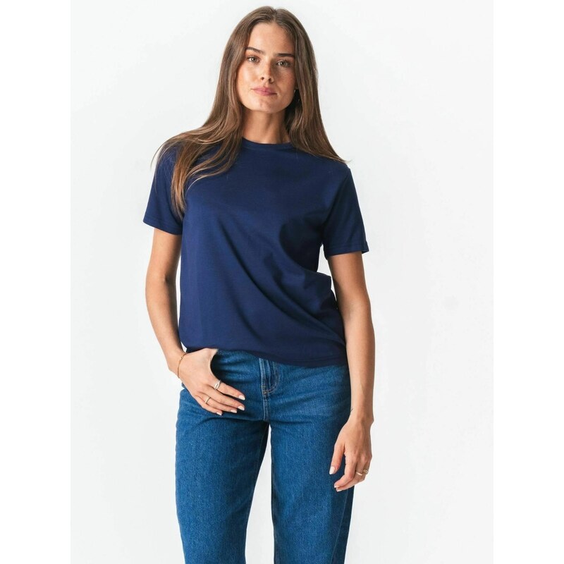 TEESHOPPEN Top Loose námořnická modř 115593966