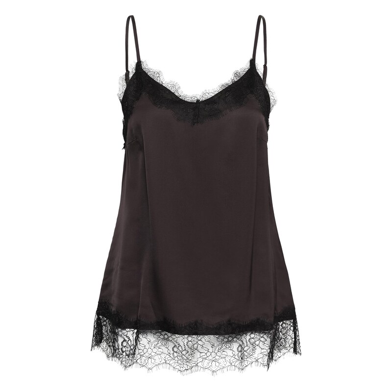 InWear Top IWBalla Lace Camisole hnědá 115594263