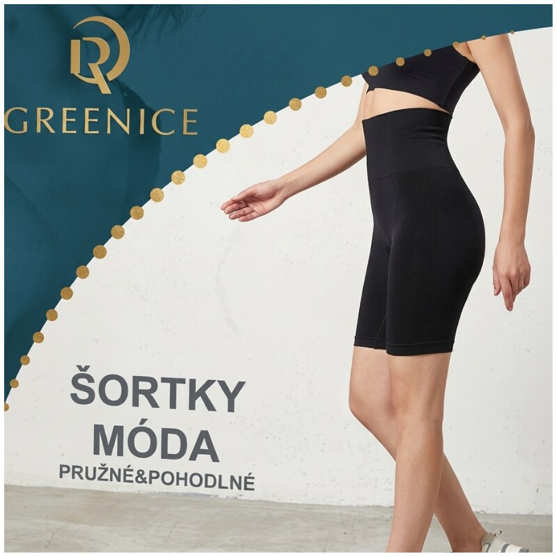 Beiteli Dámské funkční šortky, kraťasy černé Greenice JMK017