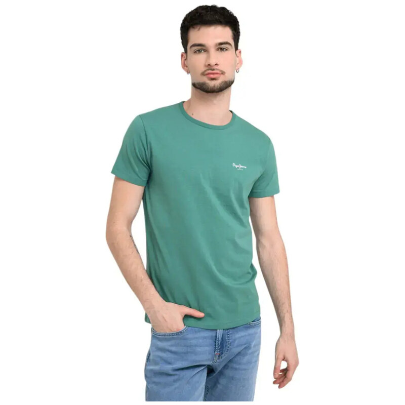 Pepe Jeans pánské zelené tričko