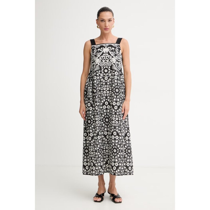 Weekend Max Mara letní šaty bavlněné 115605496