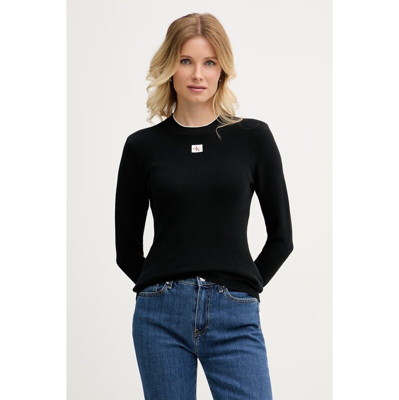 Calvin Klein Jeans svetr dámský bavlněný 115605554
