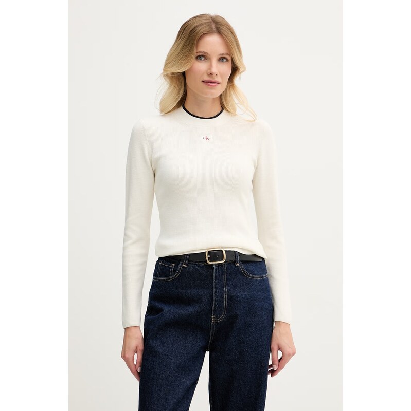 Calvin Klein Jeans svetr dámský bavlněný 115605555