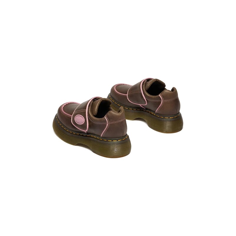 Dr. Martens polobotky dámské kožené Buzz Strap