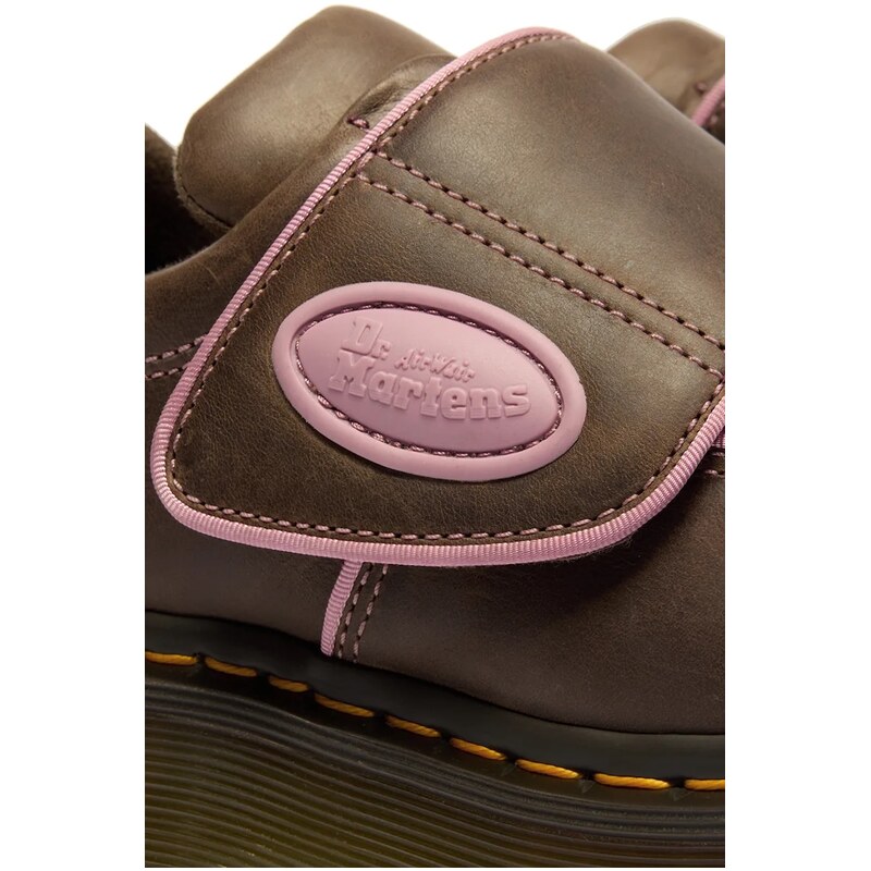 Dr. Martens polobotky dámské kožené Buzz Strap