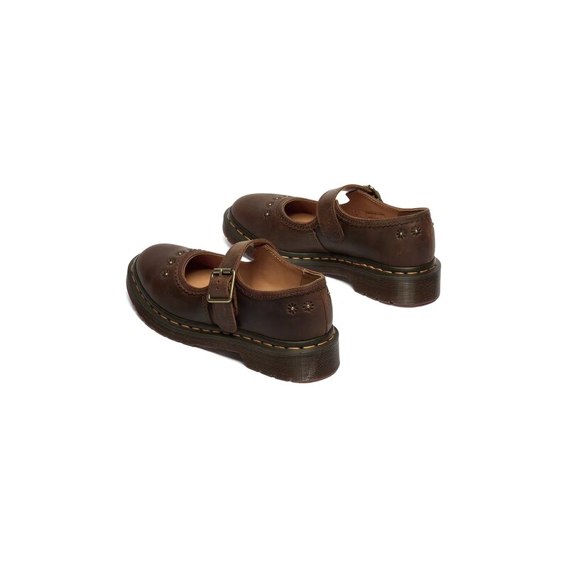 Dr. Martens baleríny kožené Mary Jane Flower
