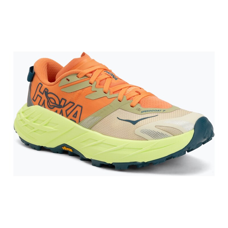 Dámské běžecké boty HOKA Speedgoat 7 persimmon/neon yuzu