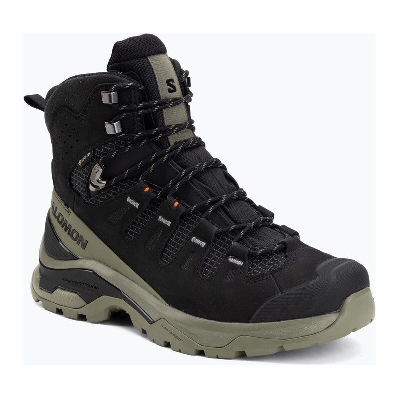 Pánské trekové boty Salomon Quest 5 GTX black/dlicgr/black