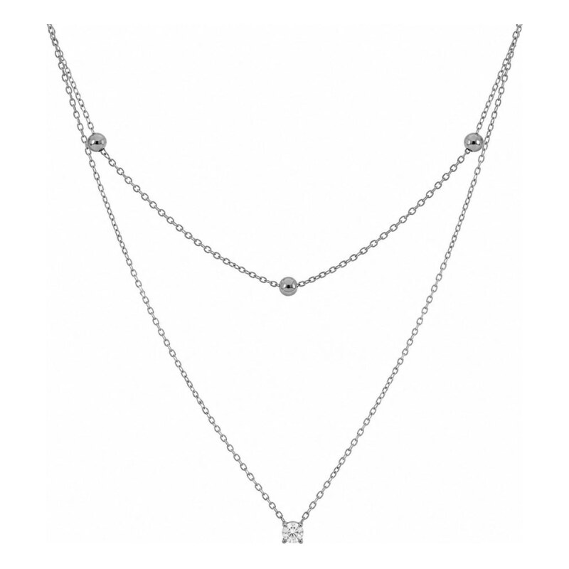 Victoria Filippi Stainless Steel Dvojitý náhrdelník Fosca - 115604752