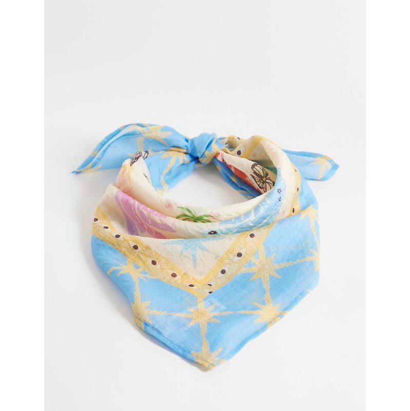 Never Fully Dressed mystical hands bandana-Blue 115604946