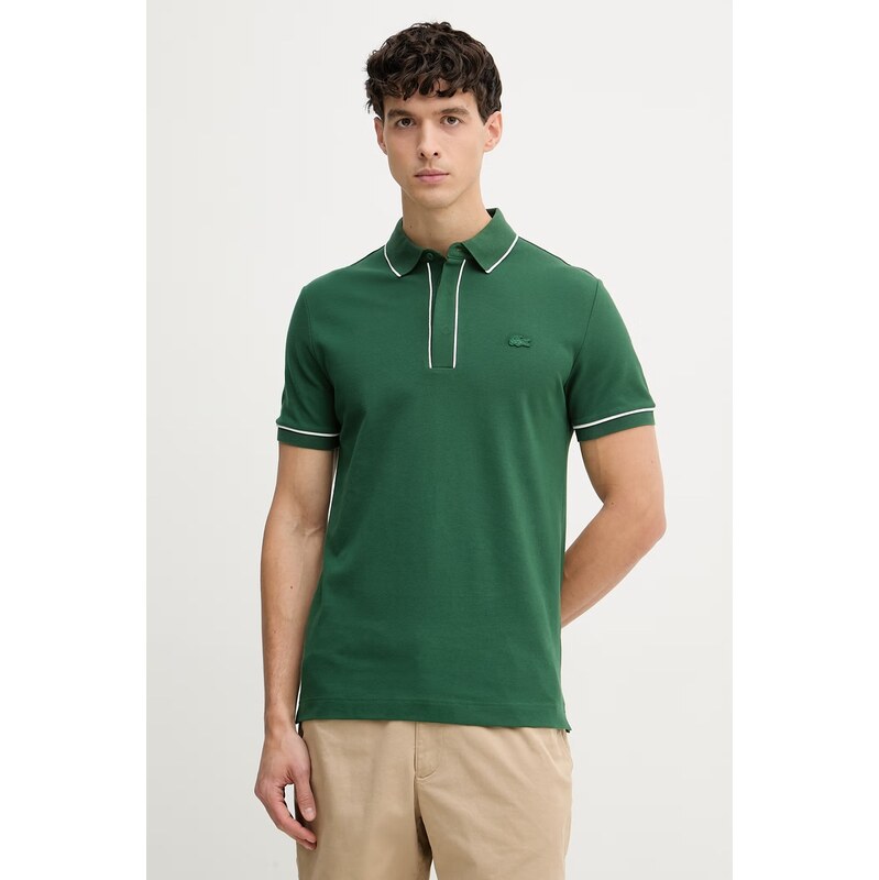 Lacoste polo pánské bavlněné s elastanem