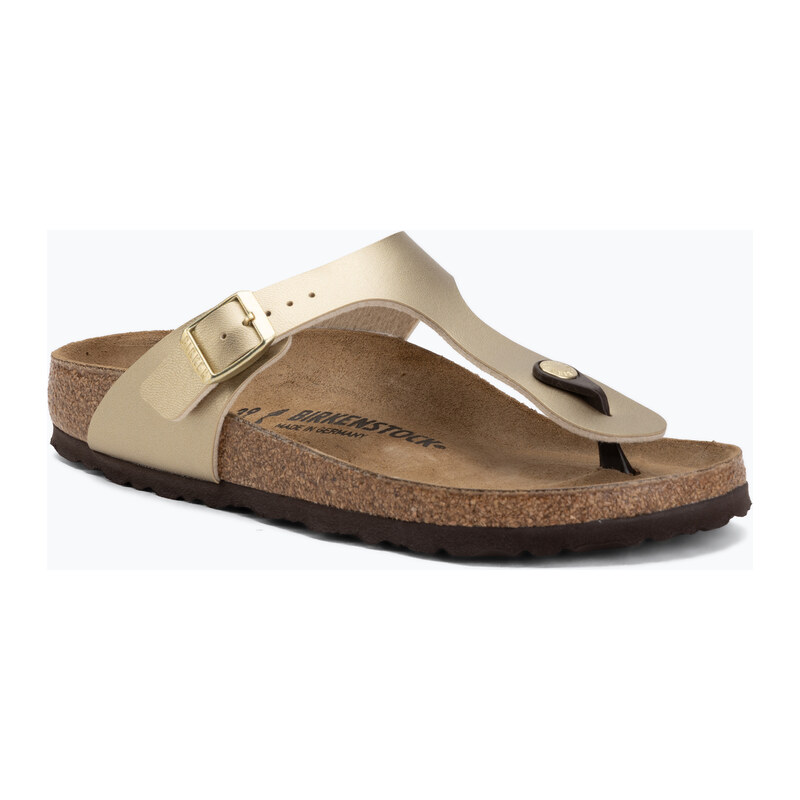 Žabky BIRKENSTOCK Gizeh Birko-Flor Narrow gold
