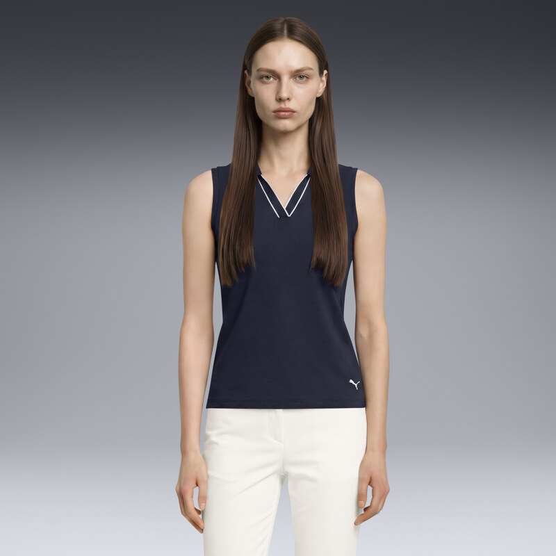 PUMA CLOUDSPUN Essentials Sleeveless Polo Women 113120318