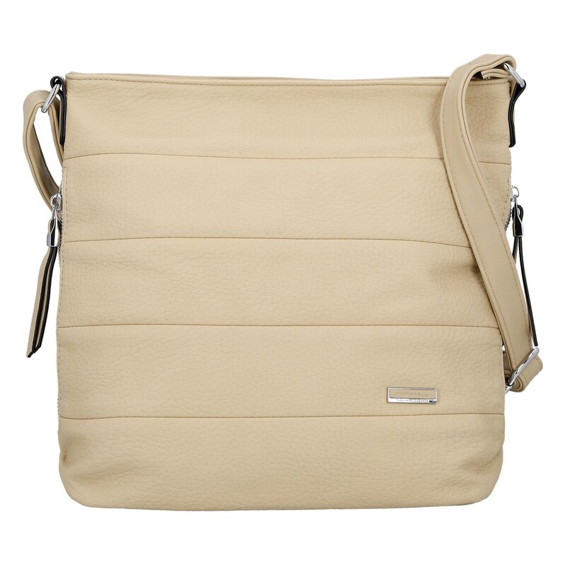 Dámská crossbody kabelka béžová - Firenze Gabriele béžová