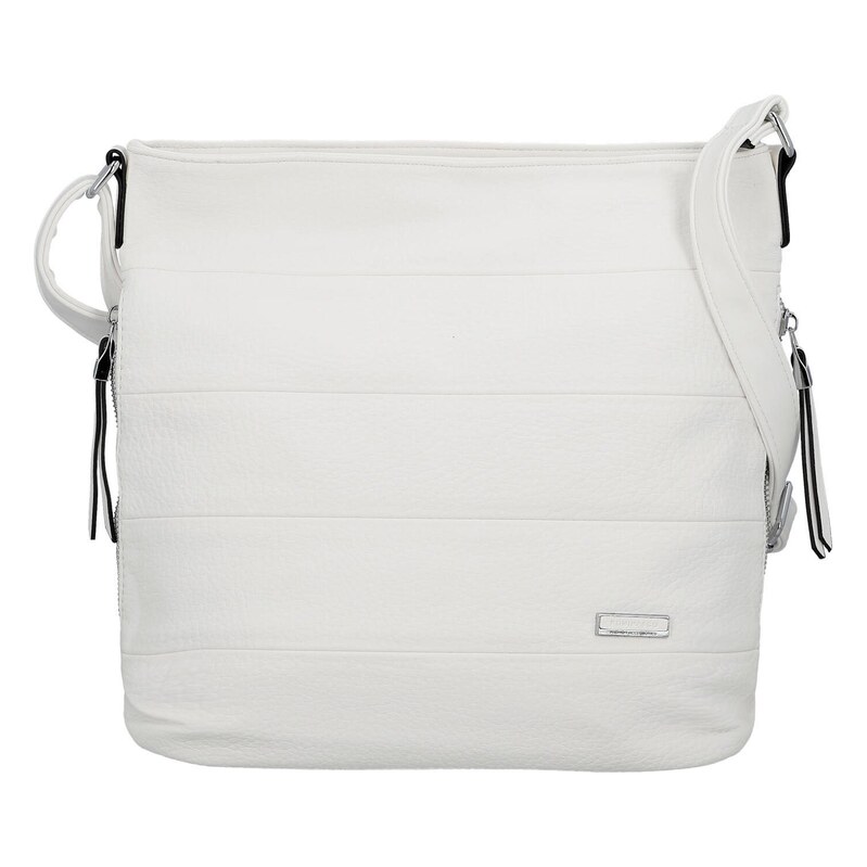 Dámská crossbody kabelka bílá - Firenze Gabriele bílá