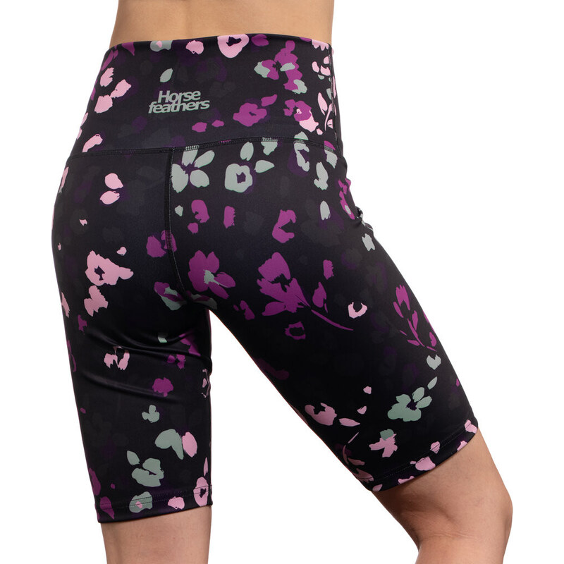 Dámské legínové kraťasy Horsefeathers Tikka Colored Cheetah 115608093