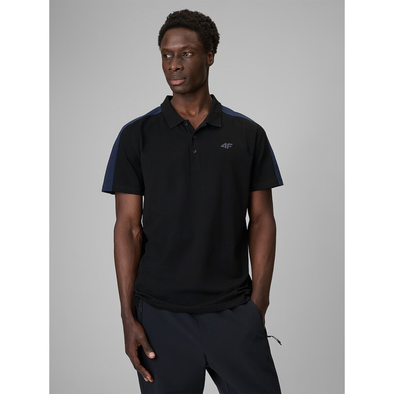 Pánské regular polo tričko 4F černá