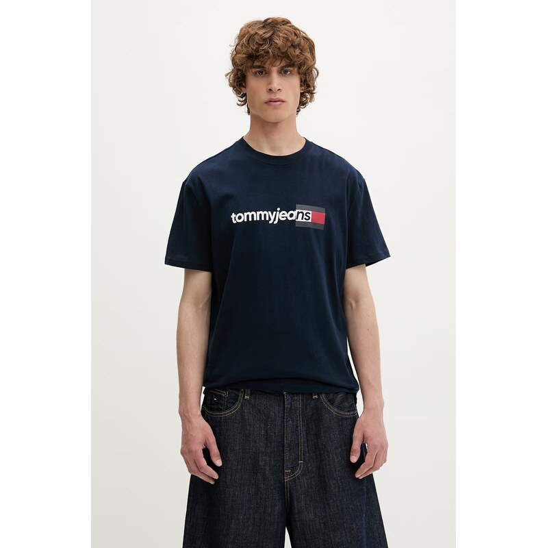 Tommy Jeans tričko pánské bavlněné