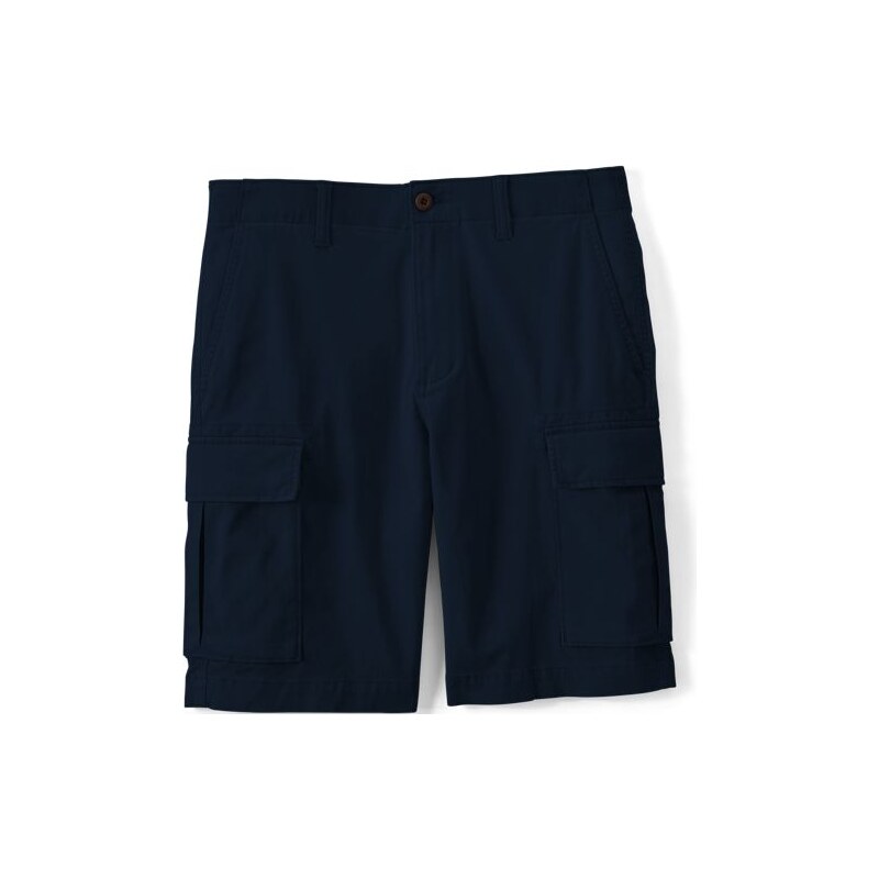 Classic Fit Stretch Cargo Shorts, Men, size: 38, regular, Blue,