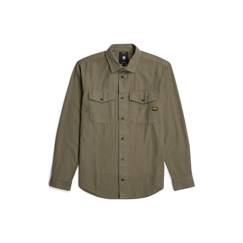 G-STAR Košile 'Marine' khaki