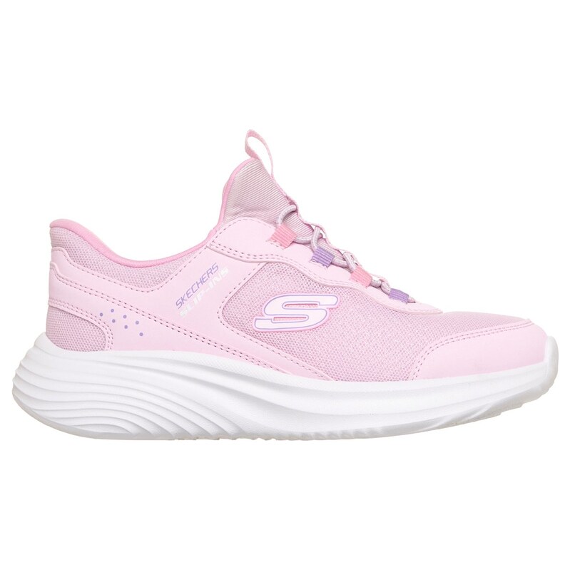 Skechers Dívky Slip-ins: Bounder Pro Shoes v Světle Růžová,