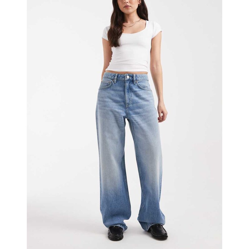 Cotton On curvy 91 straight jean in capricorn blue 115610036