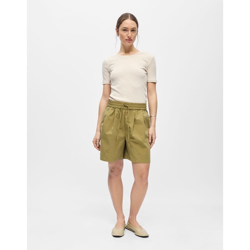 Object Shorts in seal brown 115610375