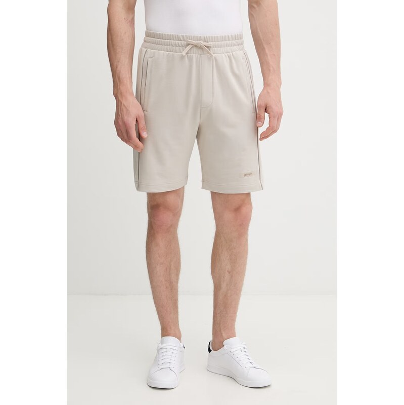 HUGO teplákové šortky pánské bavlněné s elastanem PALO SHORTS