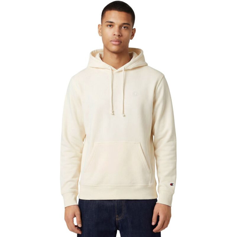 Pánská mikina Champion Hoodie Sweatshirt cream 220783 YS084