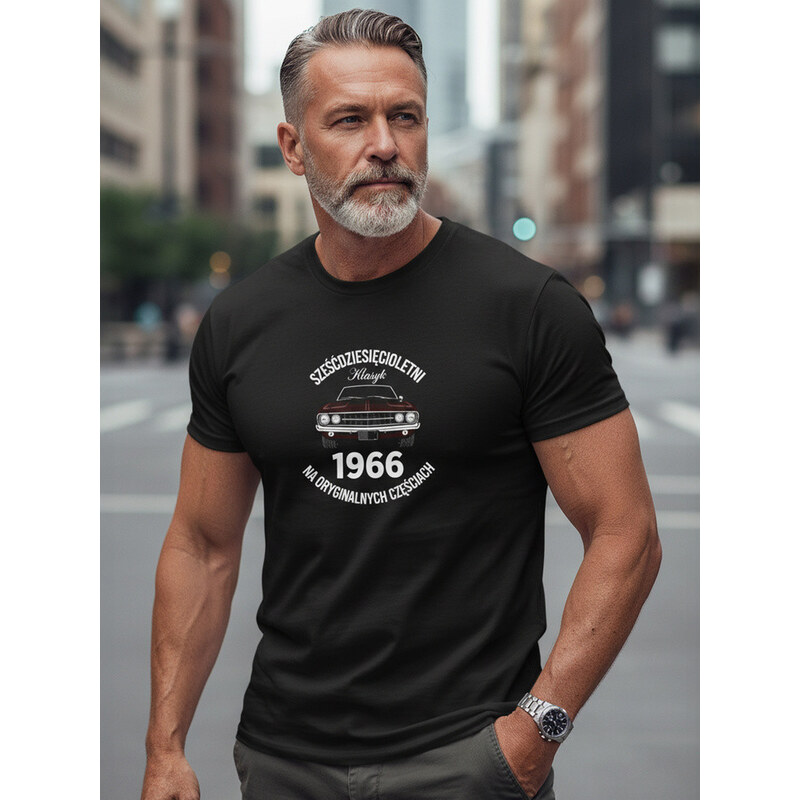 FashionStreet Pánské tričko SIXTEEN CLASSIC černé NX0102R