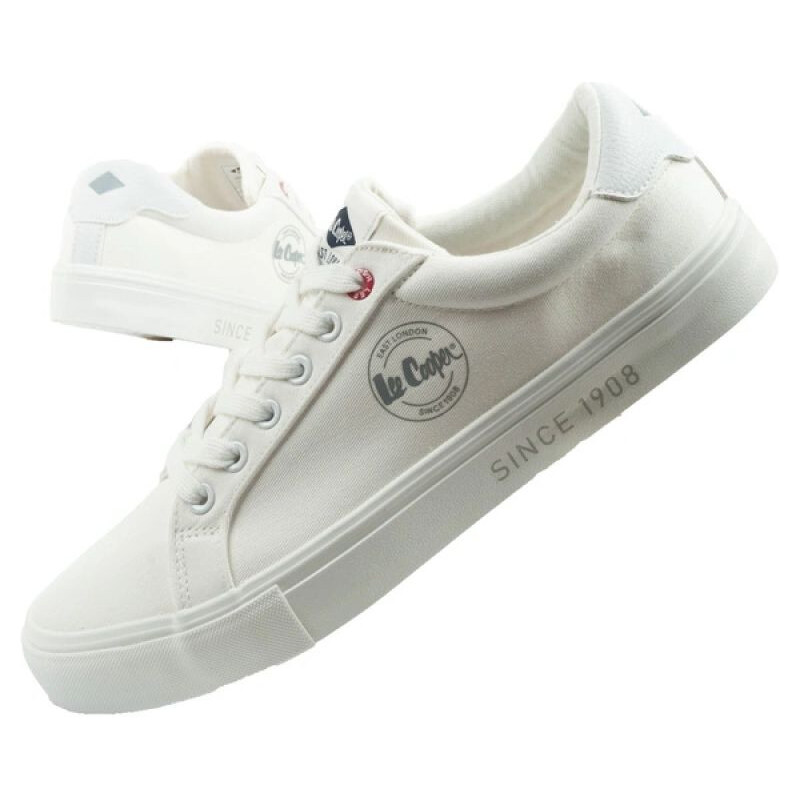 Lee Cooper pánské sportovní boty trenéři módní bílé pohodlné