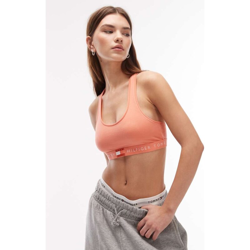 Tommy Hilfiger Heritage bralette in peach-Orange 115614635