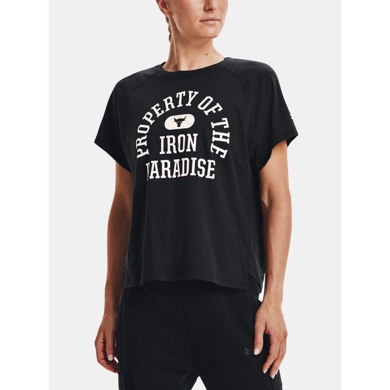 Tričko Under Armour UA Prjct Rock Property Of SS-BLK