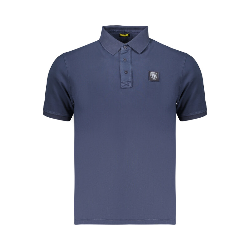 BLAUER APPAREL Modrá pánská polokošile