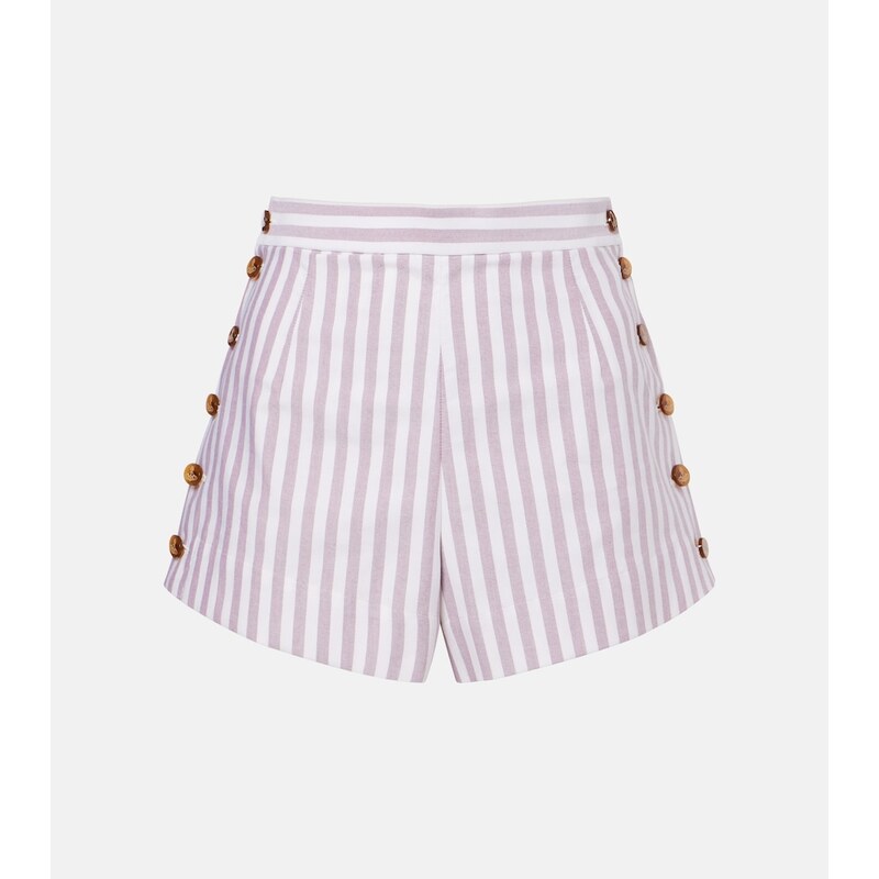 Vivienne Westwood Elle pinstripe cotton shorts