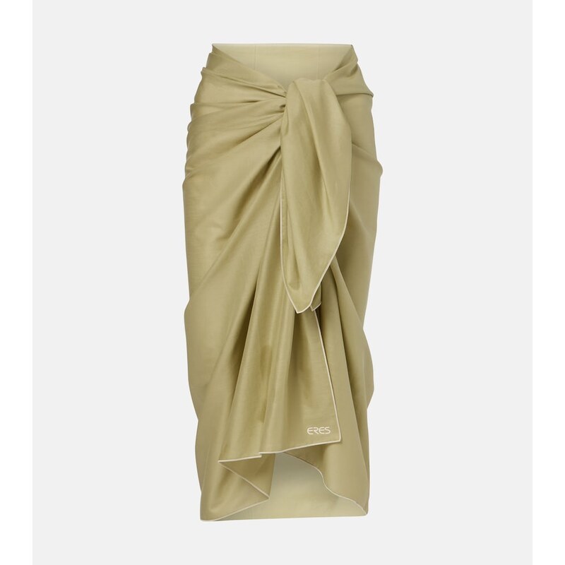 Eres Cabine cotton voile beach cover-up