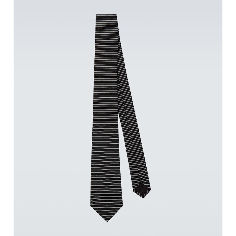 Giorgio Armani Striped silk tie