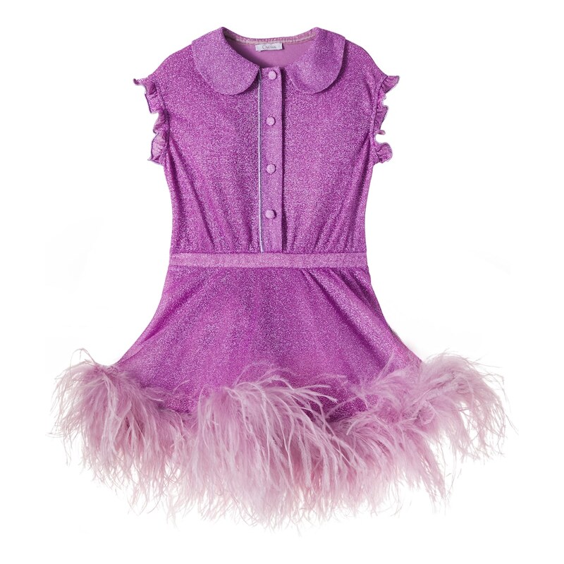 Oseree Kids OsÃree Kids LumiÃ¨re Plumage dress