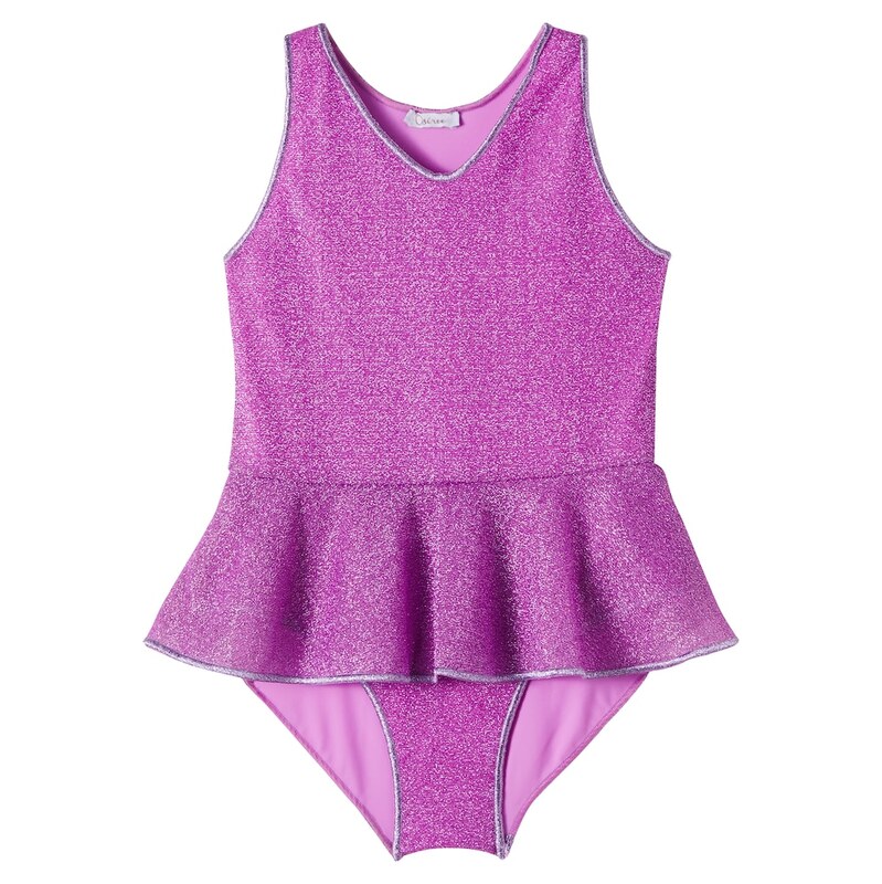 Oseree Kids OsÃree Kids LumiÃ¨re ruffled swimsuit