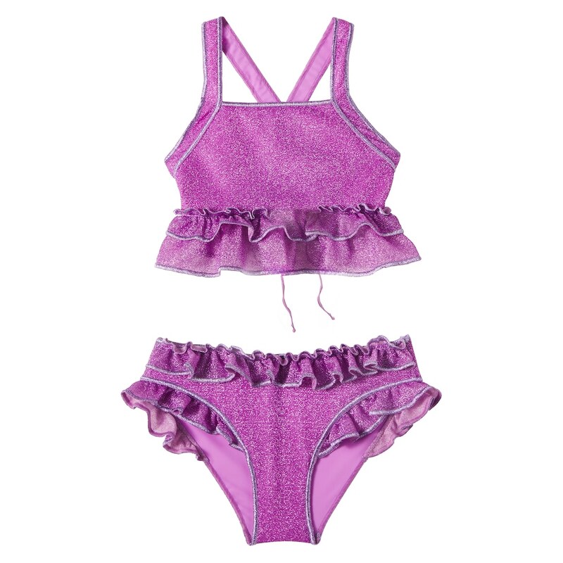 Oseree Kids OsÃree Kids LumiÃ¨re ruffled bikini