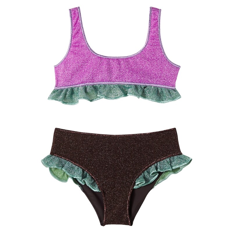 Oseree Kids OsÃree Kids LumiÃ¨re ruffled bikini