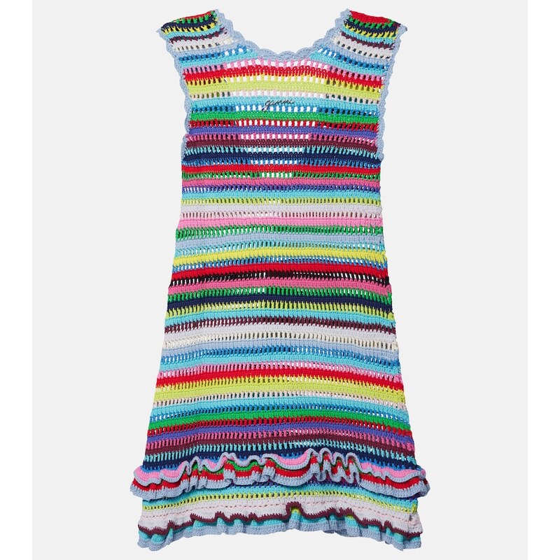 Ganni Crocheted minidress