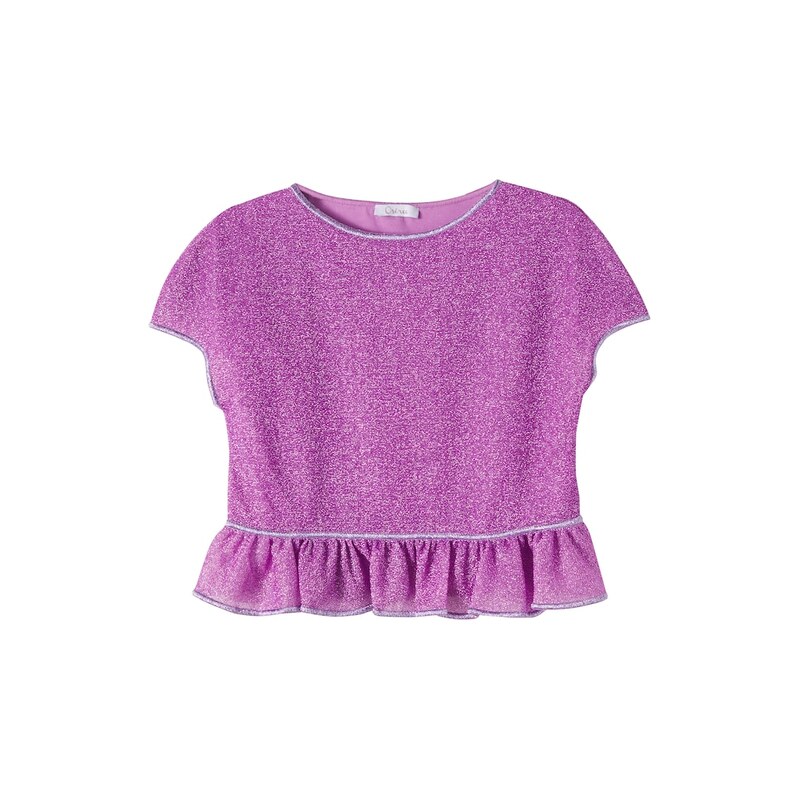 Oseree Kids OsÃree Kids LumiÃ¨re ruffled T-shirt
