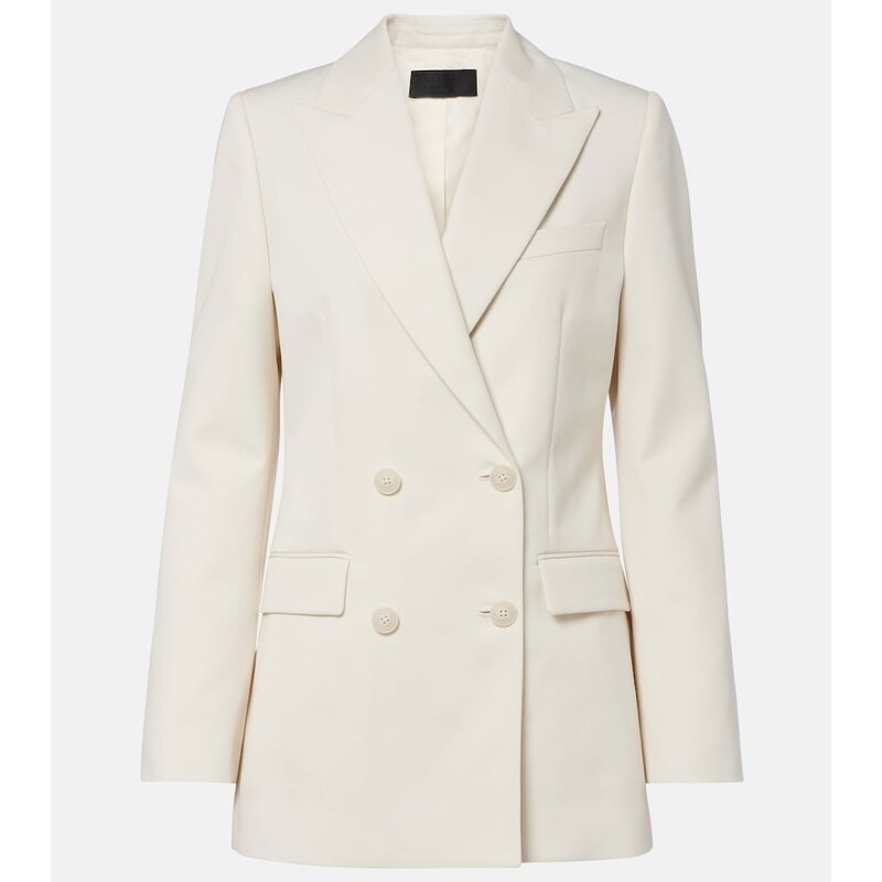 Nili Lotan Weston double-breasted virgin wool blazer