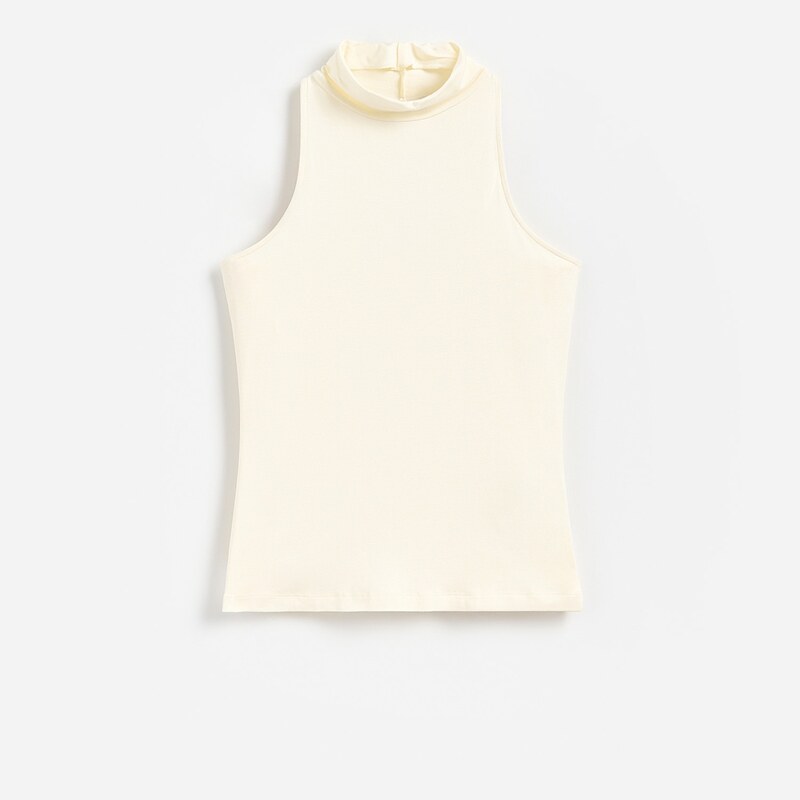 Reserved - LADIES` BLOUSE - krémová 115619397